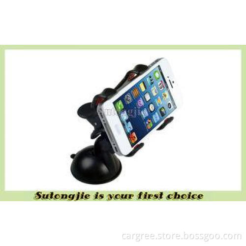 360 Rotating Dual Clip Universal Car Mobile Phone Holder Wi